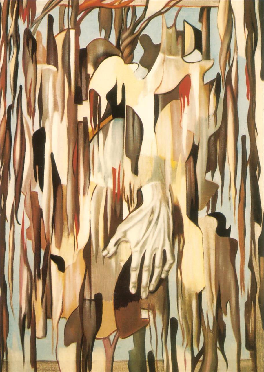 シュールレアリスムの手 1947 年現代タマラ・デ・レンピッカ油絵